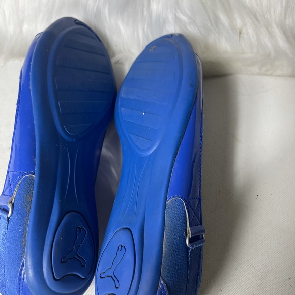 Puma cobalt blue ballerina flats round toe size 9.5 - Picture 8 of 9